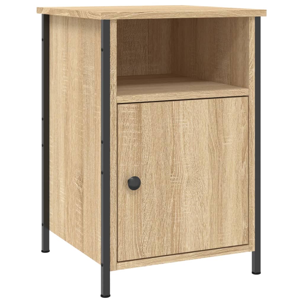 Nachtkastjes 40X4X60 Cm Bewerkt Hout Kleurig 2 Sonoma eiken