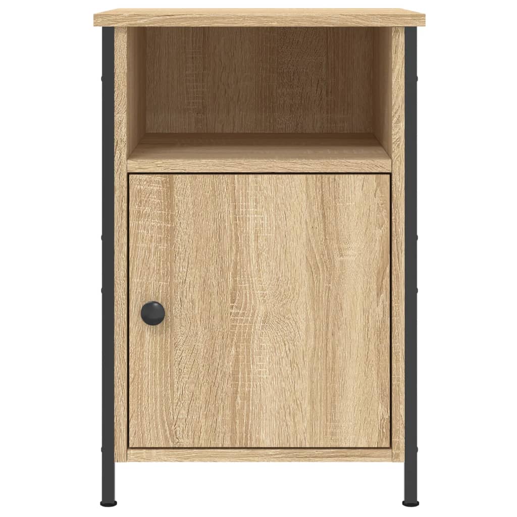 Nachtkastjes 40X4X60 Cm Bewerkt Hout Kleurig 2 Sonoma eiken