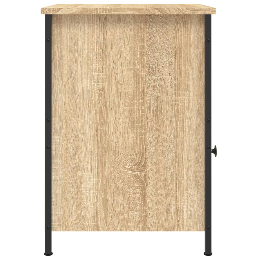Nachtkastjes 40X4X60 Cm Bewerkt Hout Kleurig 2 Sonoma eiken