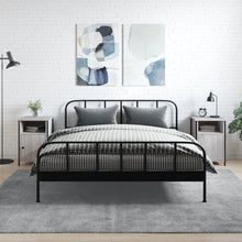 Nachtkastjes 2 St 40X42X60 Cm Bewerkt Hout Grijs Sonoma Eiken