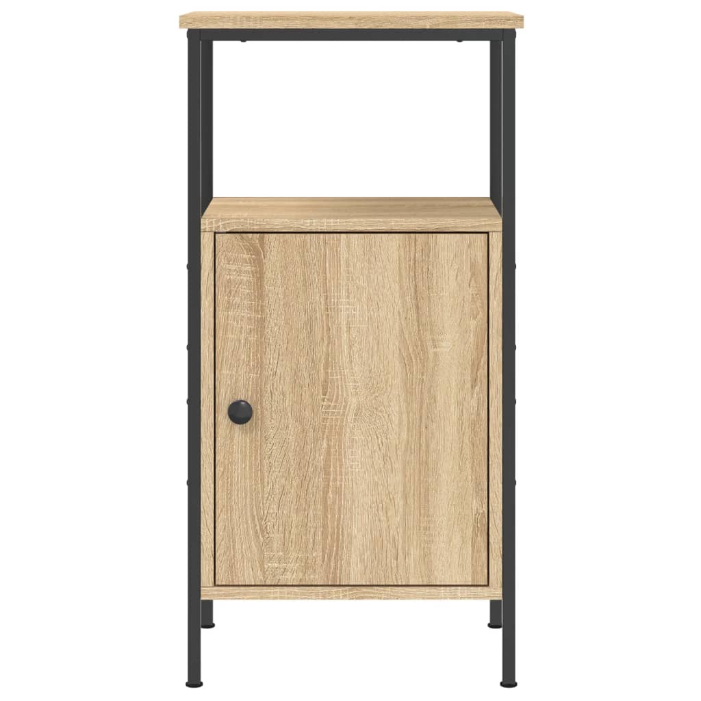 Nachtkastjes 2 St 41X31X80 Cm Sonoma Eikenkleurig