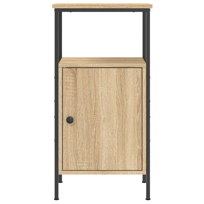 Nachtkastjes 2 St 41X31X80 Cm Sonoma Eikenkleurig