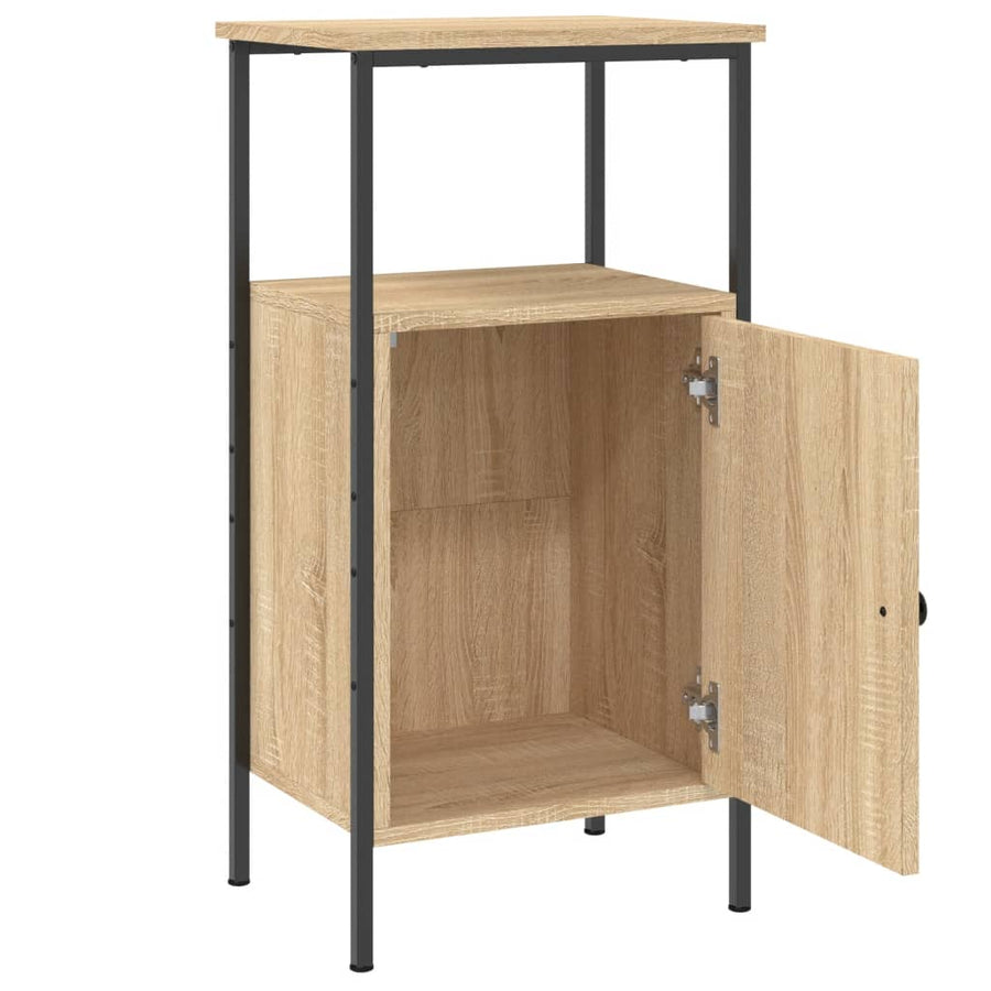 Nachtkastjes 2 St 41X31X80 Cm Sonoma Eikenkleurig