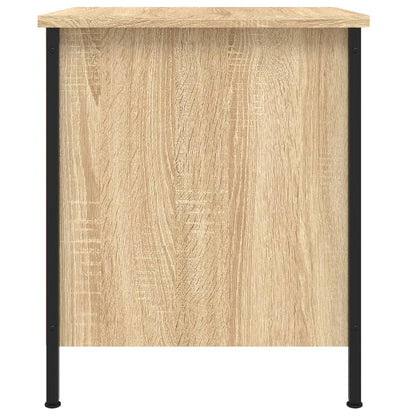 Nachtkastje 40X42X50 Cm Bewerkt Hout Kleurig 1 Sonoma eiken