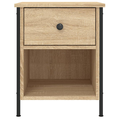 Nachtkastjes 40X4X50 Cm Bewerkt Hout Kleurig 2 Sonoma eiken