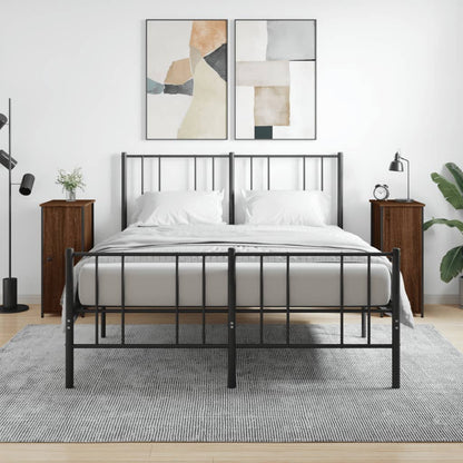 Nachtkastjes 2 St 32X42X80 Cm Bewerkt Hout Bruin Eikenkleur