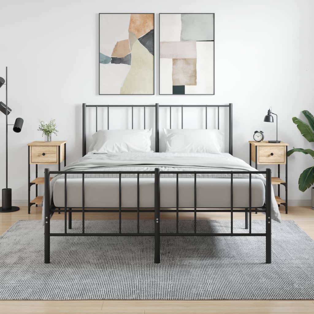 Nachtkastjes 2 St 34X36X70 Cm Bewerkt Hout Sonoma Eikenkleurig