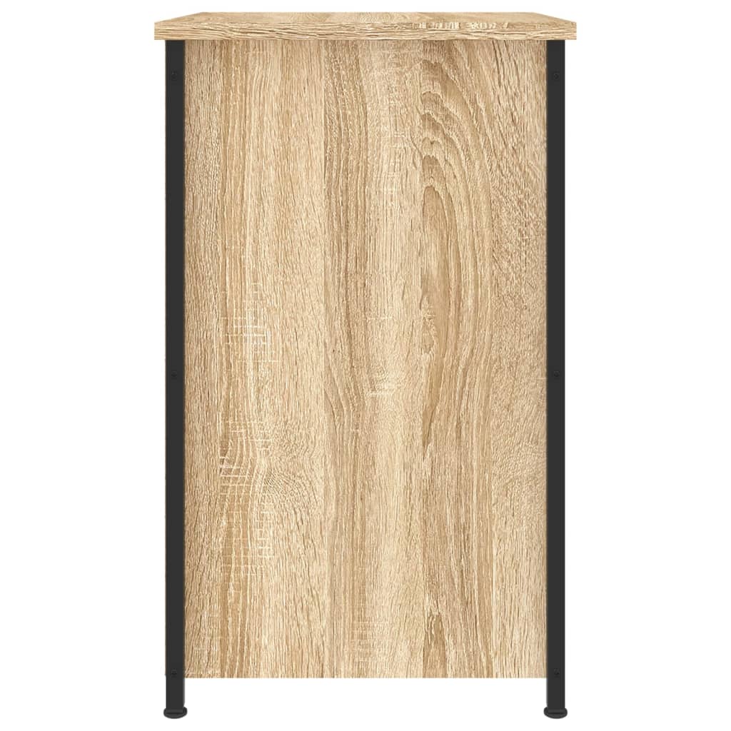 Nachtkastjes 40X36X60 Cm Bewerkt Hout Kleurig 2 Sonoma eiken
