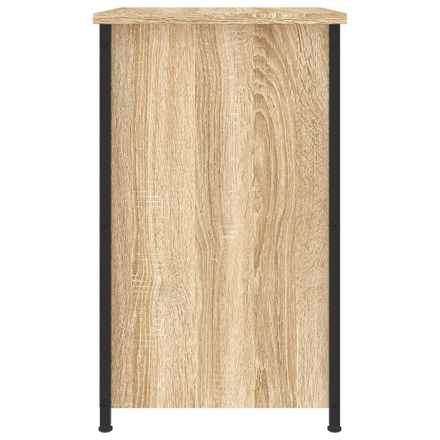 Nachtkastjes 40X36X60 Cm Bewerkt Hout Kleurig 2 Sonoma eiken
