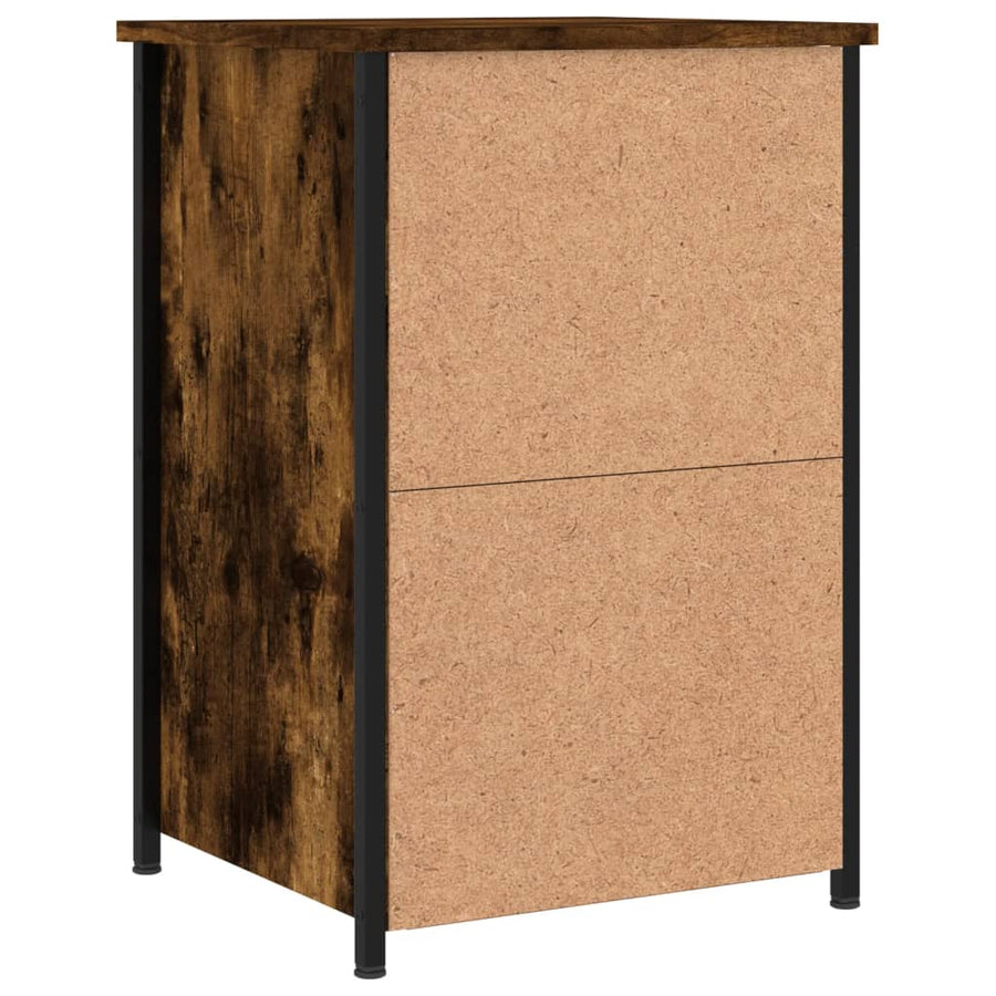 Nachtkastjes 40X36X60 Cm Bewerkt Hout Kleurig 2