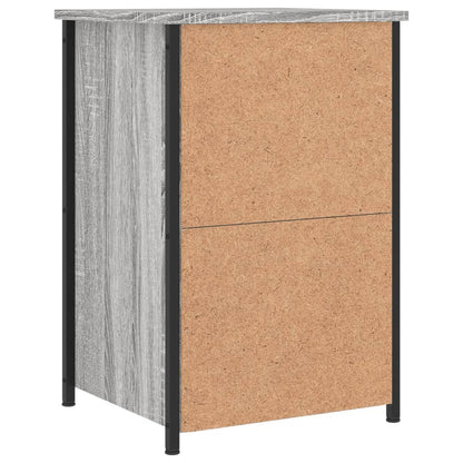 Nachtkastjes 40X36X60 Cm Bewerkt Hout Eiken 2