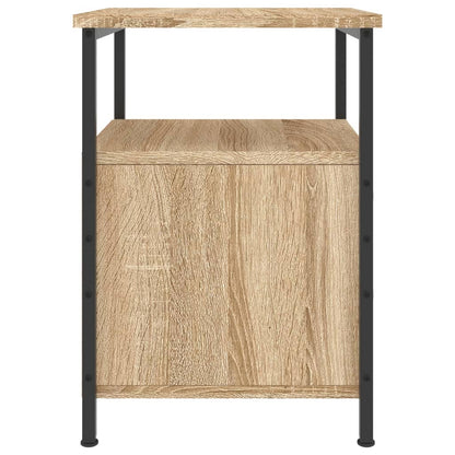 Nachtkastjes 34X35,5X50 Cm Kleurig 2 Sonoma eiken