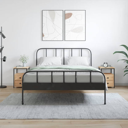 Nachtkastjes 34X35,5X50 Cm Kleurig 2 Sonoma eiken