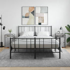Nachtkastjes 2 st 40x42x60 cm grijs sonoma eiken