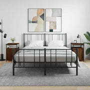 Nachtkastjes 2 st 40x42x60 cm bewerkt hout bruin