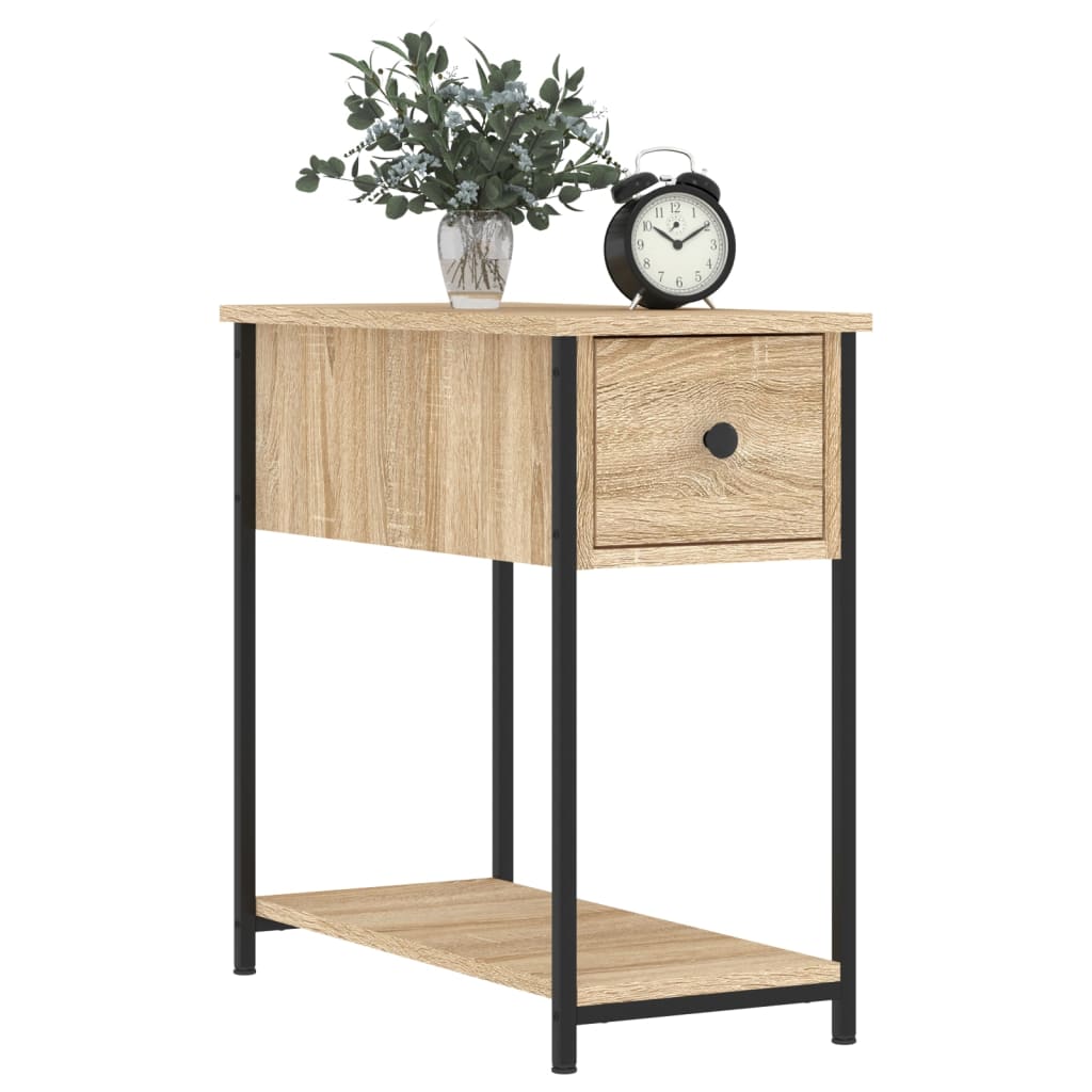 Nachtkastjes 2 St 30X60X60 Cm Bewerkt Hout Sonoma Eikenkleurig