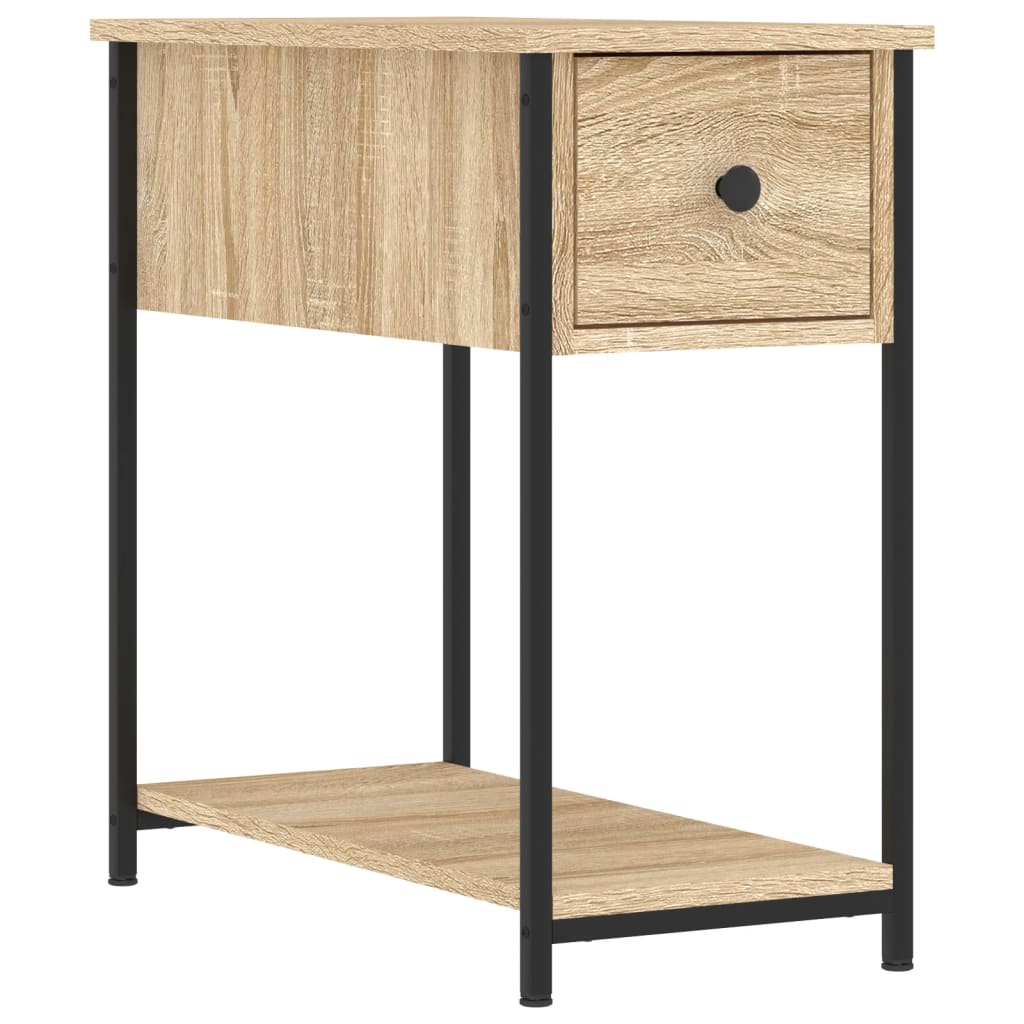 Nachtkastjes 2 St 30X60X60 Cm Bewerkt Hout Sonoma Eikenkleurig