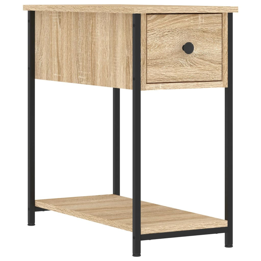 Nachtkastjes 2 St 30X60X60 Cm Bewerkt Hout Sonoma Eikenkleurig