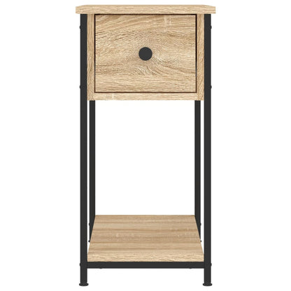 Nachtkastjes 2 St 30X60X60 Cm Bewerkt Hout Sonoma Eikenkleurig