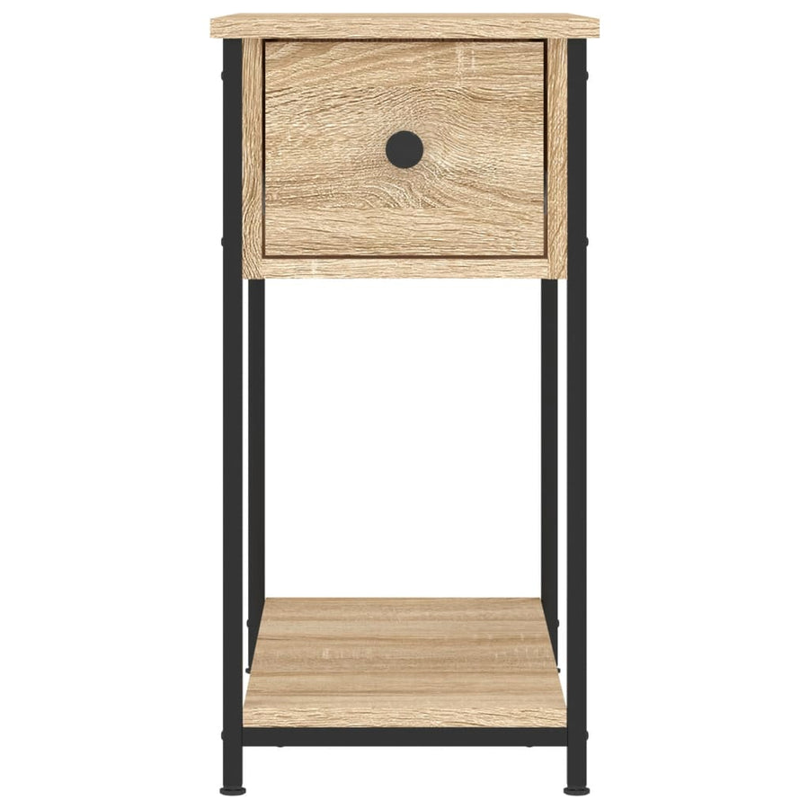 Nachtkastjes 2 St 30X60X60 Cm Bewerkt Hout Sonoma Eikenkleurig