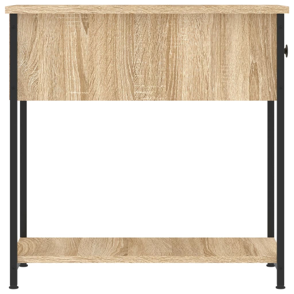 Nachtkastjes 2 St 30X60X60 Cm Bewerkt Hout Sonoma Eikenkleurig