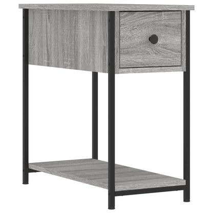 Nachtkastjes 2 St 30X60X60 Cm Bewerkt Hout Grijs Sonoma Eiken