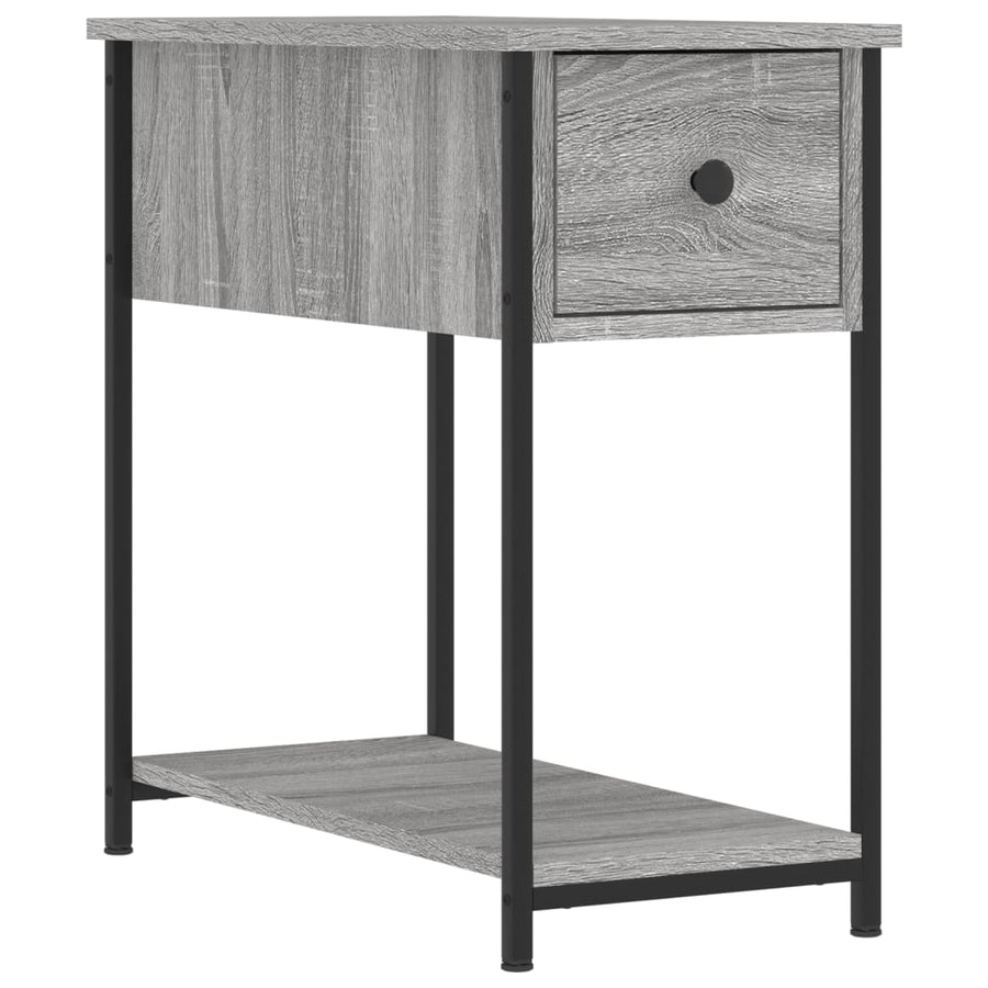 Nachtkastjes 2 St 30X60X60 Cm Bewerkt Hout Grijs Sonoma Eiken