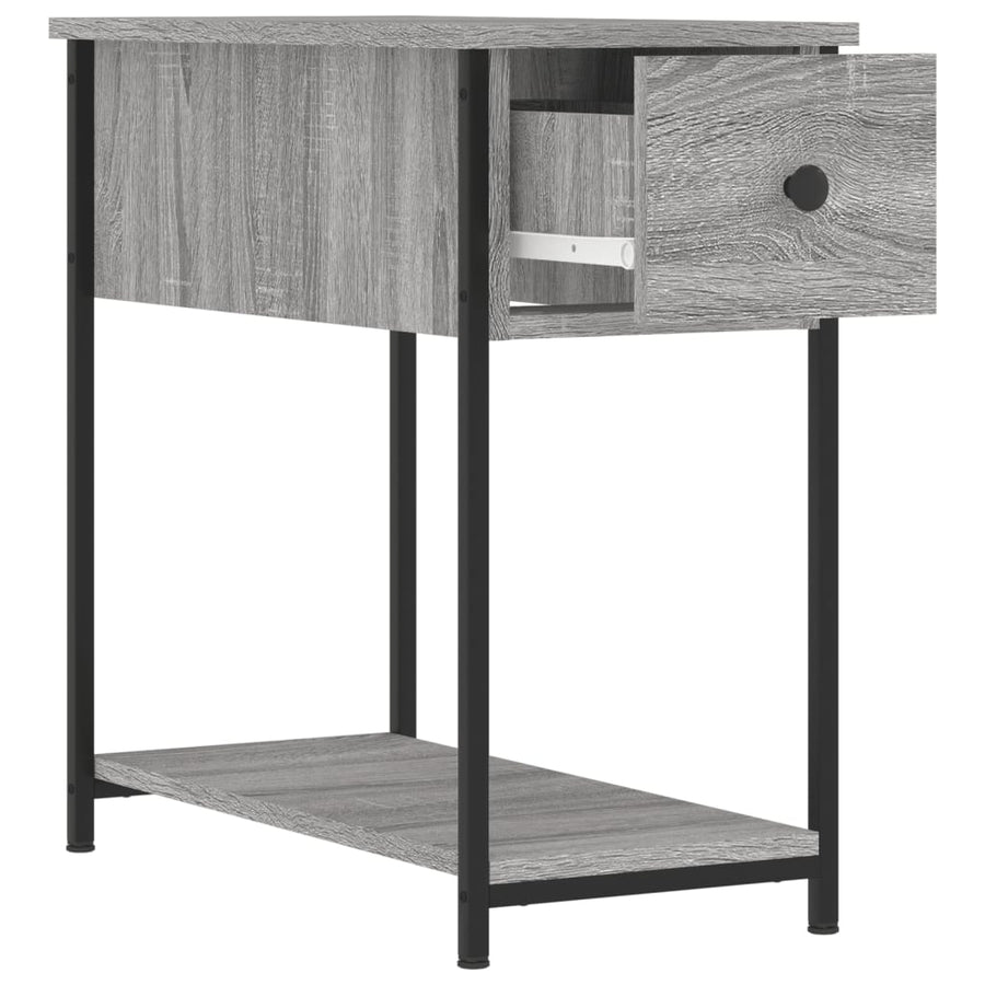 Nachtkastjes 2 St 30X60X60 Cm Bewerkt Hout Grijs Sonoma Eiken