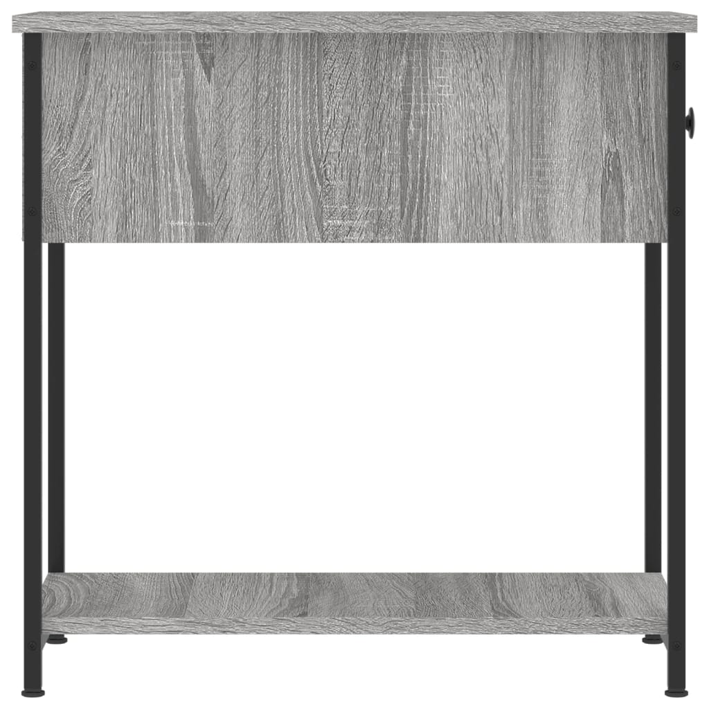 Nachtkastjes 2 St 30X60X60 Cm Bewerkt Hout Grijs Sonoma Eiken