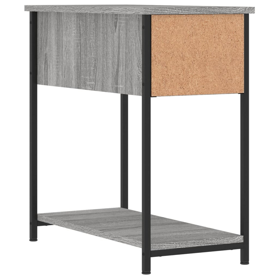 Nachtkastjes 2 St 30X60X60 Cm Bewerkt Hout Grijs Sonoma Eiken