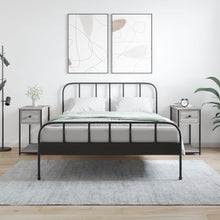 Nachtkastjes 2 St 30X60X60 Cm Bewerkt Hout Grijs Sonoma Eiken