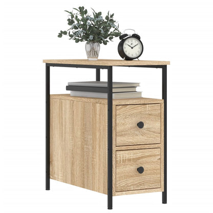 Nachtkastjes 2 St 30X60X60 Cm Bewerkt Hout Sonoma Eikenkleurig