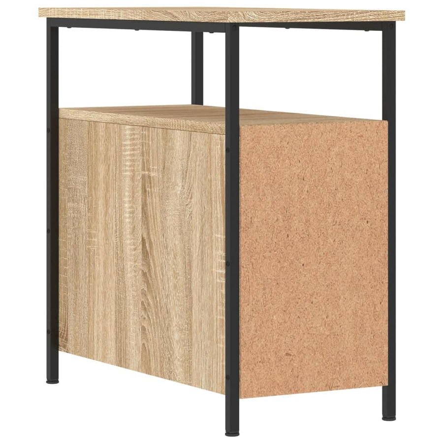 Nachtkastjes 2 St 30X60X60 Cm Bewerkt Hout Sonoma Eikenkleurig