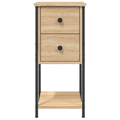 Nachtkastjes 32X42X70 Cm Bewerkt Hout Kleurig Sonoma eiken