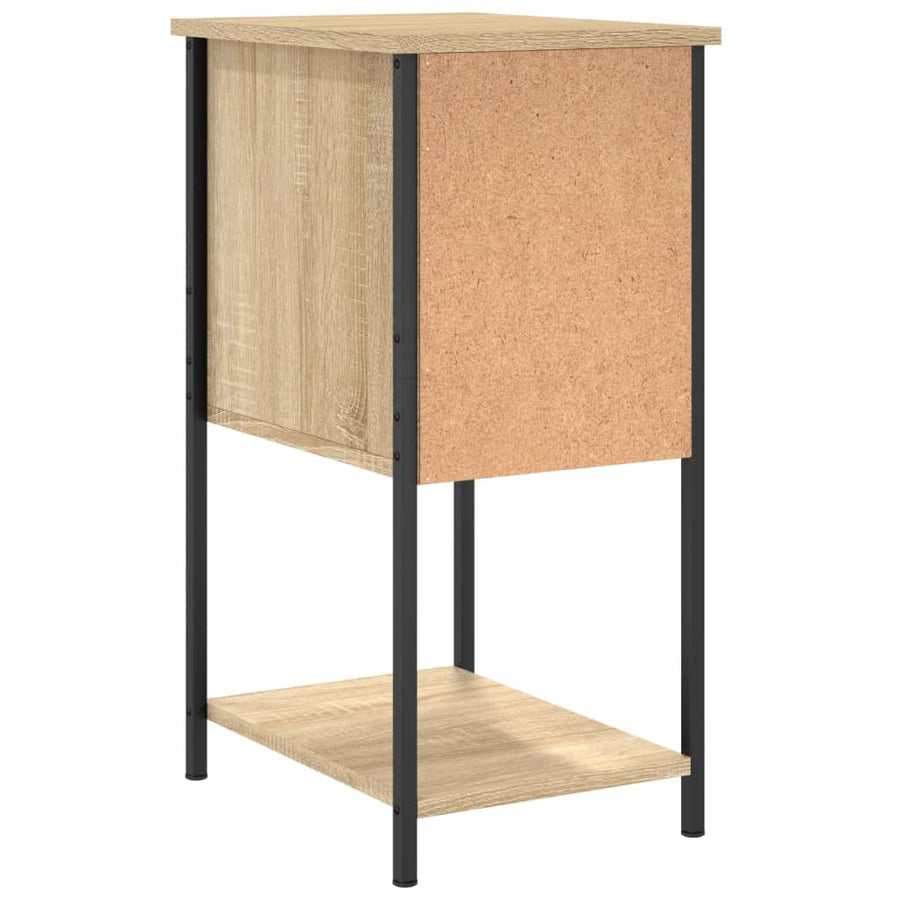 Nachtkastjes 32X42X70 Cm Bewerkt Hout Kleurig Sonoma eiken