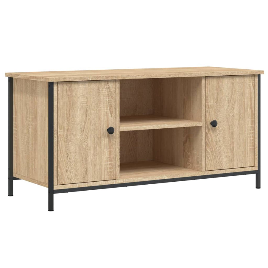 Tv-Meubel 00X40X50 Cm Bewerkt Hout Kleurig Sonoma eiken