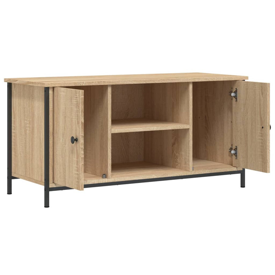 Tv-Meubel 00X40X50 Cm Bewerkt Hout Kleurig Sonoma eiken