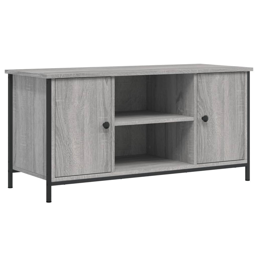 Tv-Meubel 00X40X50 Cm Bewerkt Hout Eikenkleurig Grijs sonoma