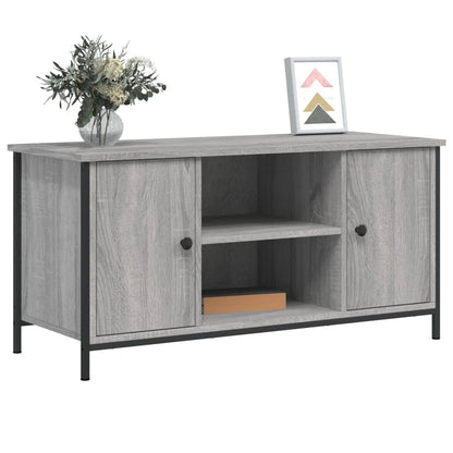 Tv-Meubel 00X40X50 Cm Bewerkt Hout Eikenkleurig Grijs sonoma