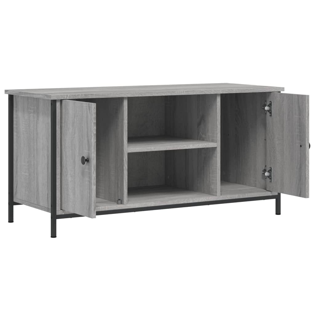 Tv-Meubel 00X40X50 Cm Bewerkt Hout Eikenkleurig Grijs sonoma