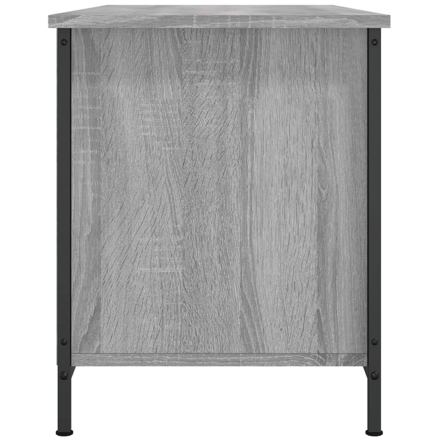 Tv-Meubel 00X40X50 Cm Bewerkt Hout Eikenkleurig Grijs sonoma