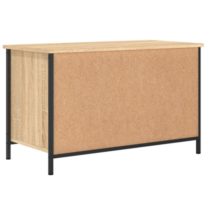 Tv-Meubel 80X40X50 Cm Bewerkt Hout Kleurig Sonoma eiken