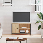 Tv-meubel 80x40x50 cm bewerkt hout sonoma eiken