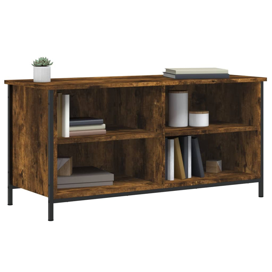 Tv-Meubel 00X40X50 Cm Bewerkt Hout Kleurig Gerookt eiken