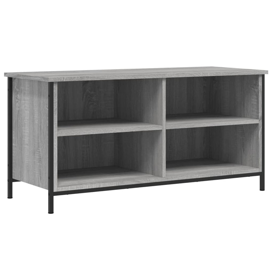 Tv-Meubel 00X40X50 Cm Bewerkt Hout Eikenkleurig Grijs sonoma