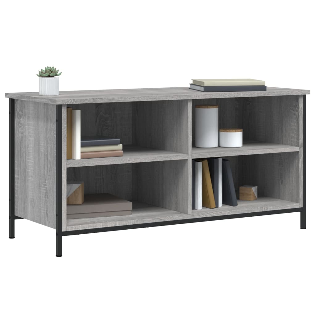 Tv-Meubel 00X40X50 Cm Bewerkt Hout Eikenkleurig Grijs sonoma