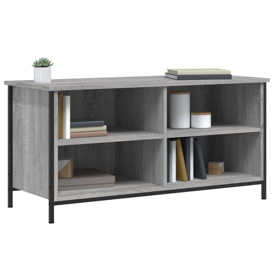 Tv-Meubel 00X40X50 Cm Bewerkt Hout Eikenkleurig Grijs sonoma