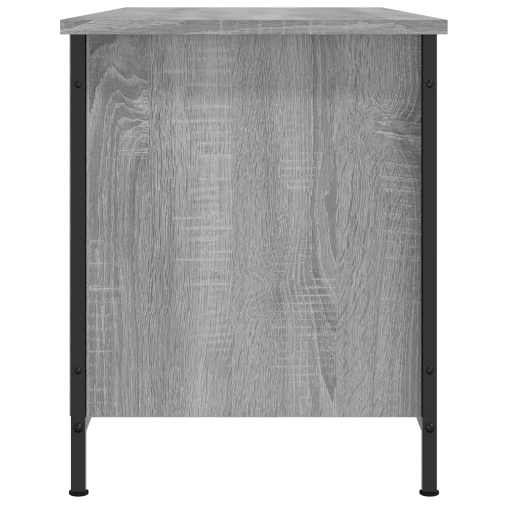 Tv-Meubel 00X40X50 Cm Bewerkt Hout Eikenkleurig Grijs sonoma