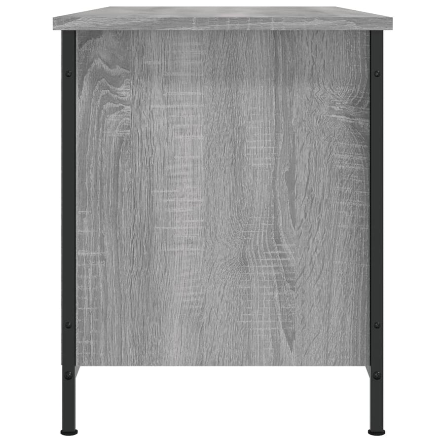 Tv-Meubel 00X40X50 Cm Bewerkt Hout Eikenkleurig Grijs sonoma