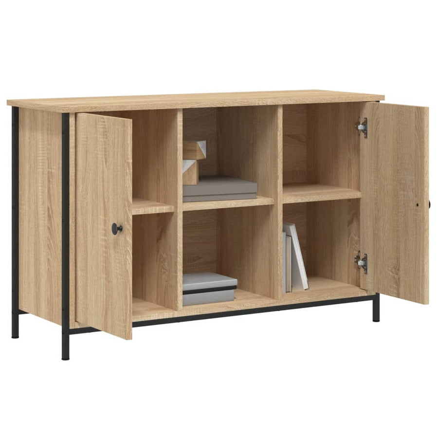 Tv-Meubel 00X35X65 Cm Bewerkt Hout Kleurig Sonoma eiken